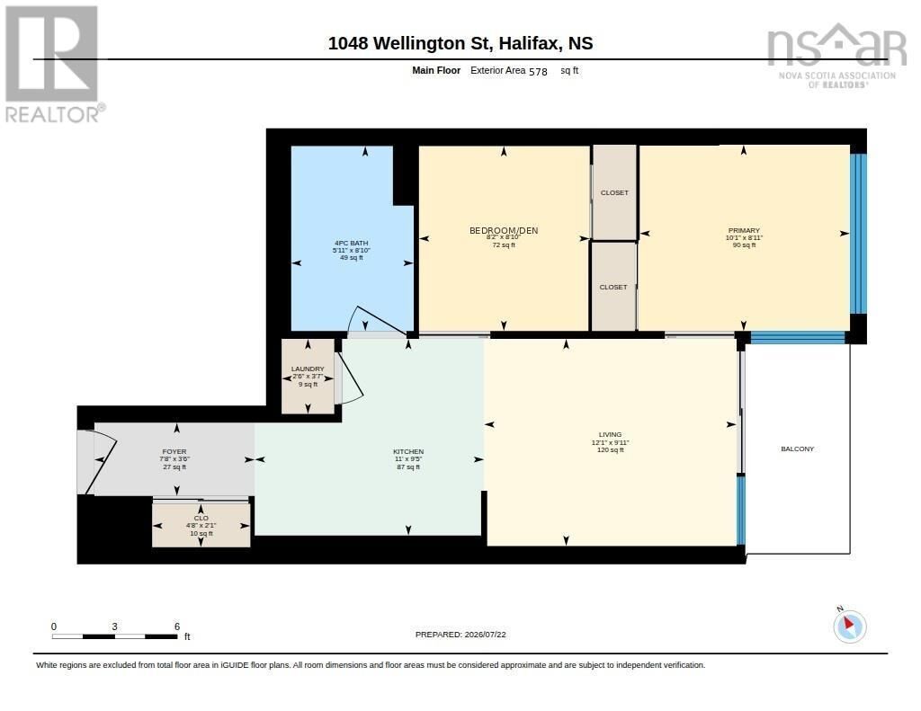 Property Photo: 1048 Wellington Street 508 NS B3H 0C2