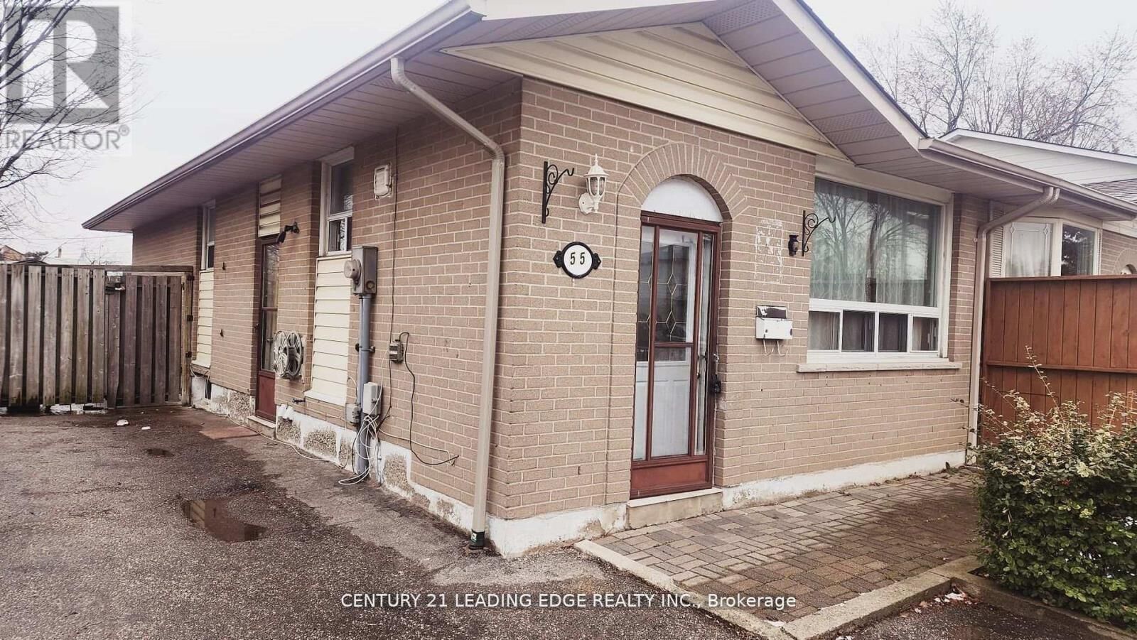 Property Photo: 55 Crawford Drive Bsmt ON L6V 2C6