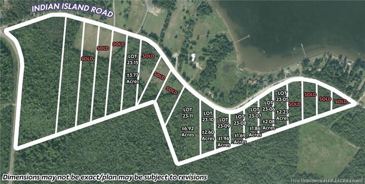 Property Photo:  23-9 Indian Island  NB E4W 1E2 