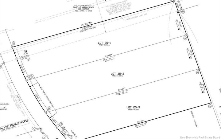 Property Photo:  Lot 25-3 Forks Stream Road  NB E4Z 5Y2 