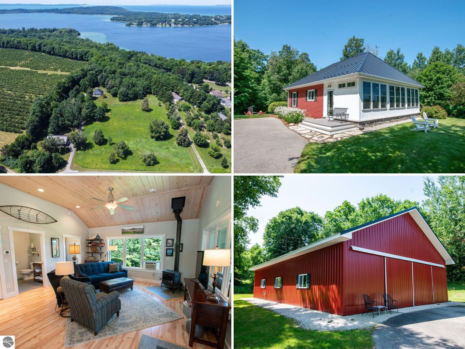Property Photo: 6350 E Horn Road MI 49653
