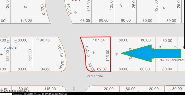 Property Photo:  797 Olivia Street SW  FL 32908 