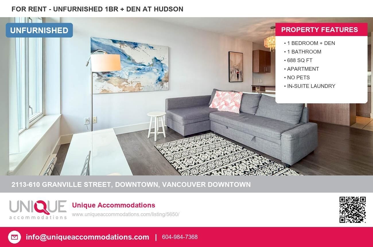 Property Photo:  610 Granville Street 2113  BC V6C 3T3 