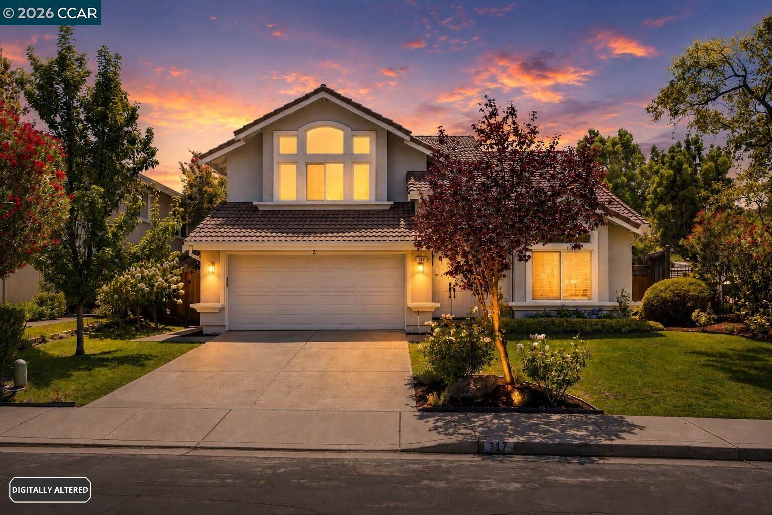 Property Photo: 317 Mountain Ridge Dr CA 94506