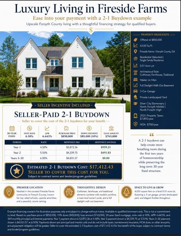 Property Photo:  7945 Heritage Farm Court  GA 30534 
