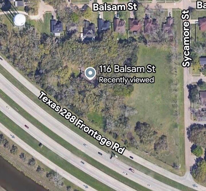 Property Photo:  116 Balsam Street  TX 77566 
