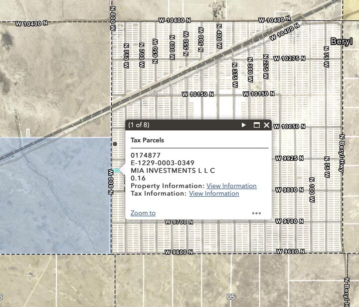 Property Photo: Block 61 Lot 5, Beryl Townsite UT 84714