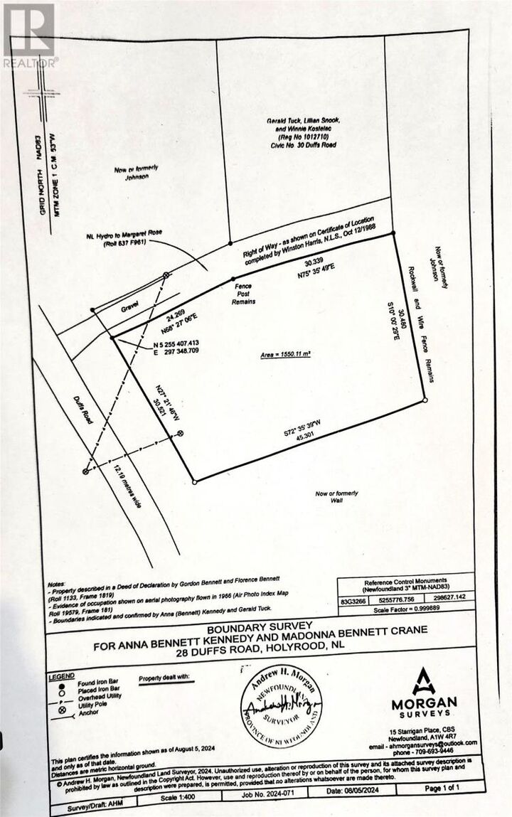 Property Photo:  28 Duffs Road  NL A0A 2R0 