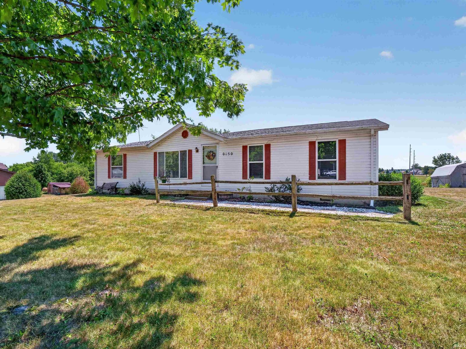 Property Photo: 150 State Road 1 IN 46742-9701