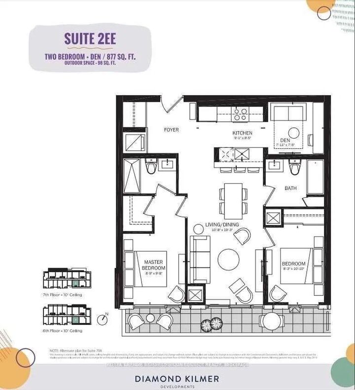 Property Photo: 1808 St Clair Avenue W 608 ON M6N 0C1