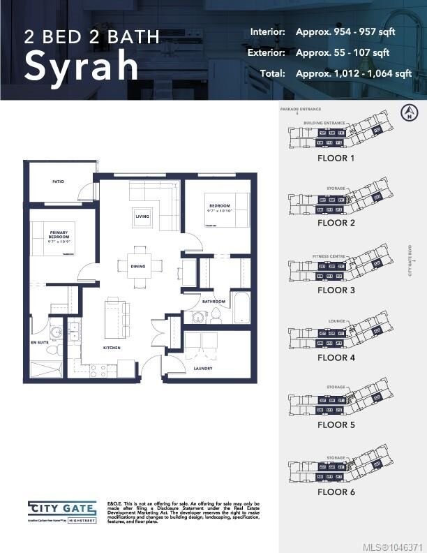 Property Photo: 2390 City Gate Blvd #511 BC V9B 7E8