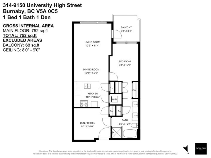 Property Photo: 9150 University High Street 314 BC V5A 0C5