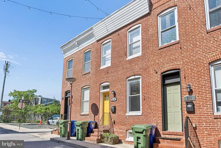 Property Photo: 214 N Madeira Street MD 21231