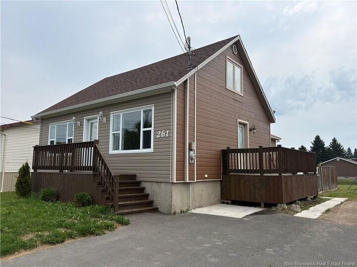 Property Photo: 261 Marie Street NB E8K 1P9