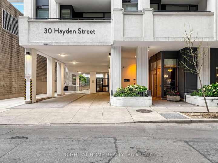 Property Photo: 30 Hayden Street 404 ON M4Y 3B8