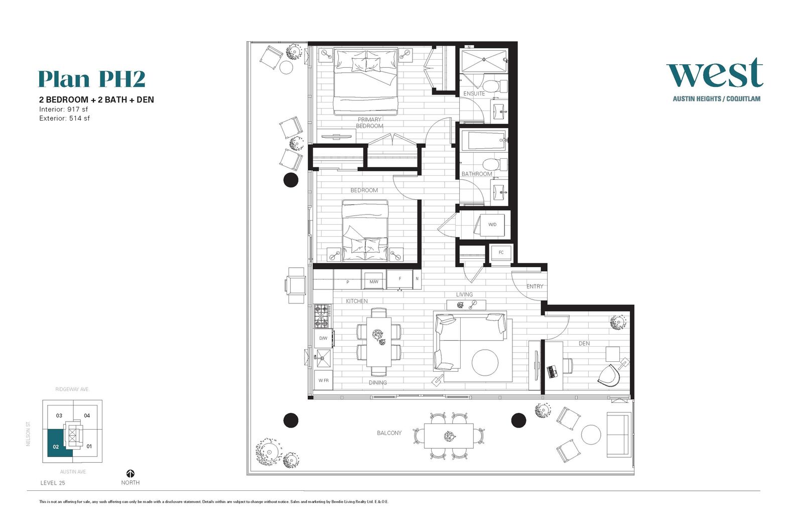 Property Photo: 505 Nelson Street 2502 BC V3J 0R5