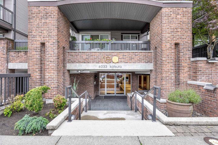 Property Photo: 6033 Katsura Street 105 BC V6Y 0B3
