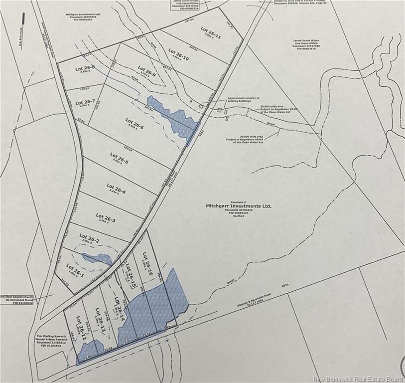 Property Photo:  Lot 26-14 Hillside  NB E4Z 2L3 