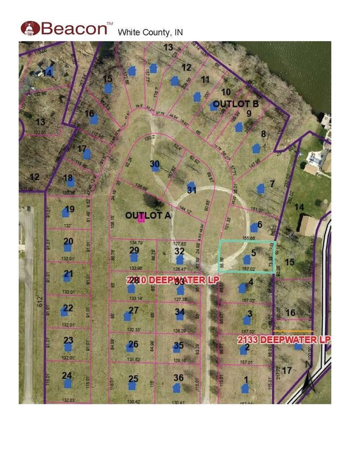Property Photo:  2115 Deepwater (Lot 5) Loop 5  IN 47960 