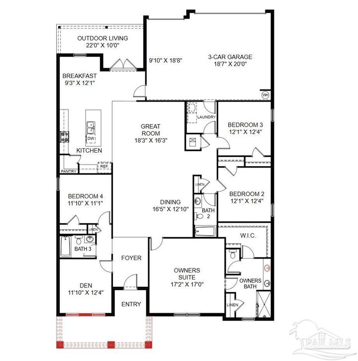 Property Photo:  3618 Mahogany Dr  FL 32571 