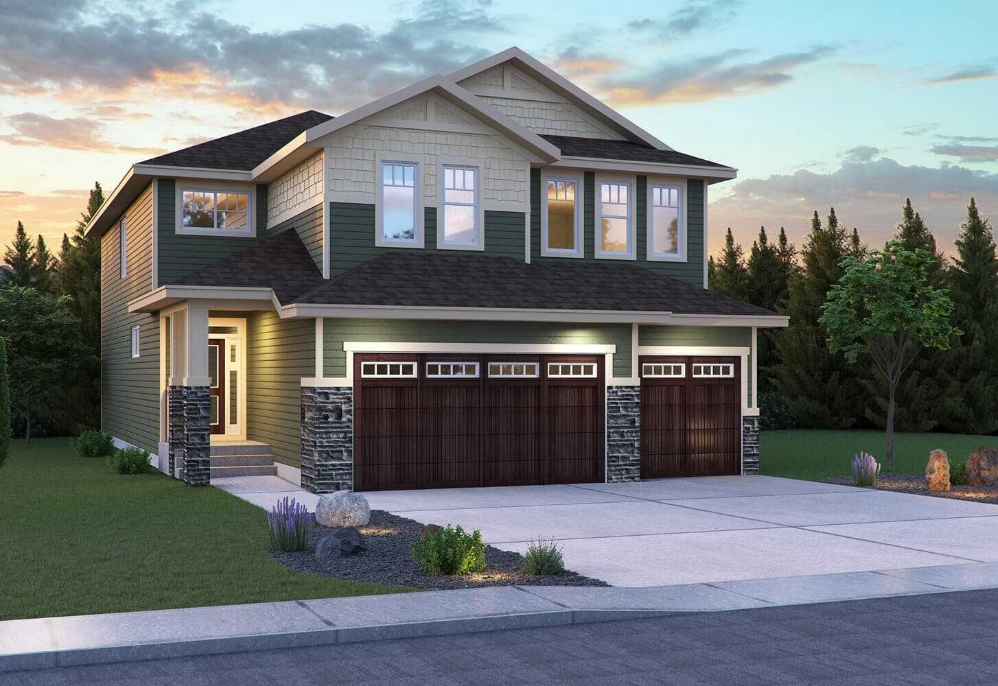 Property Photo: 525 Lucas Way NW AB T3P 2E7