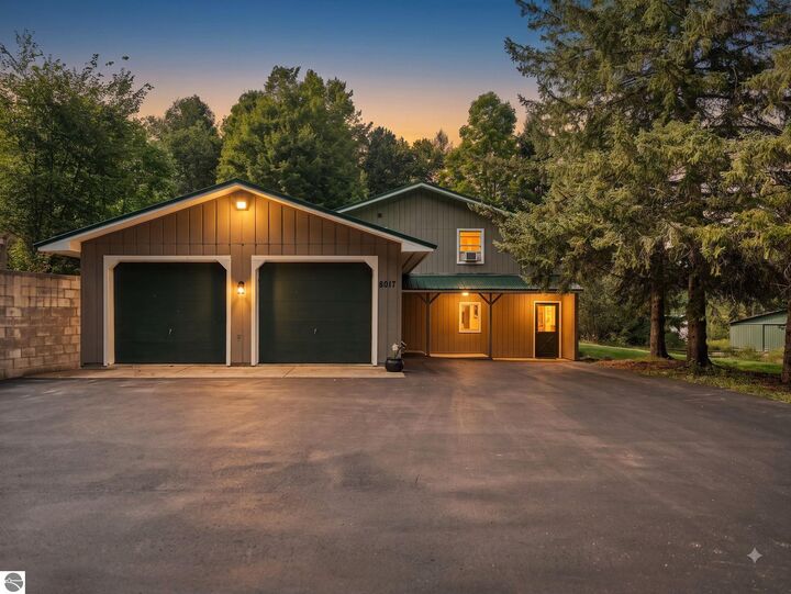 Property Photo: 8017 + 8135 Honey Hollow Road MI 49615