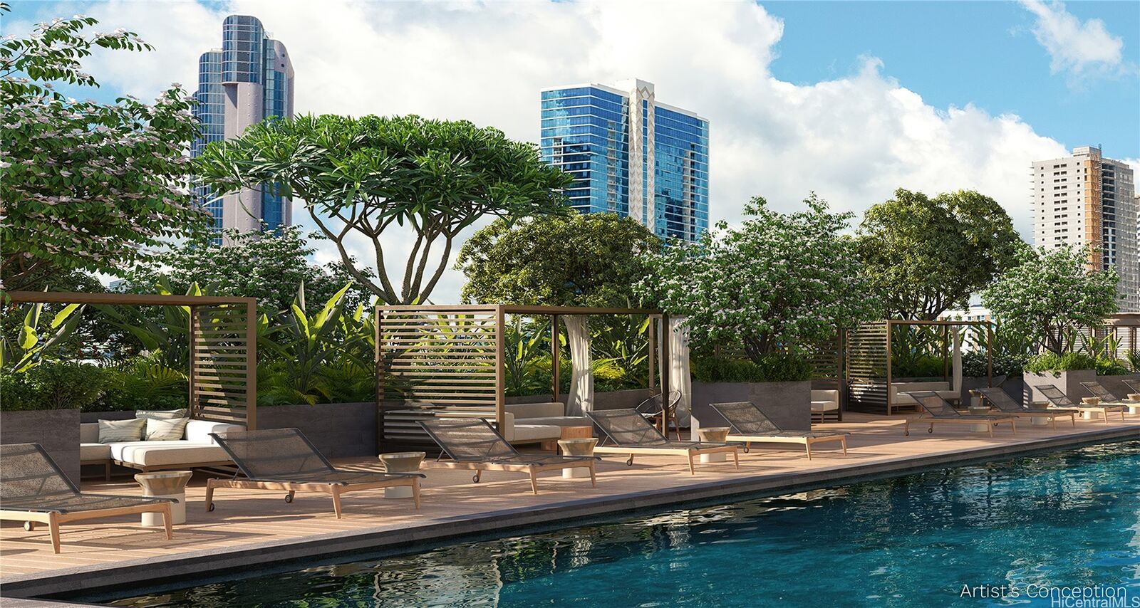 Property Photo:  728 Ala Moana Boulevard 3611  HI 96813 
