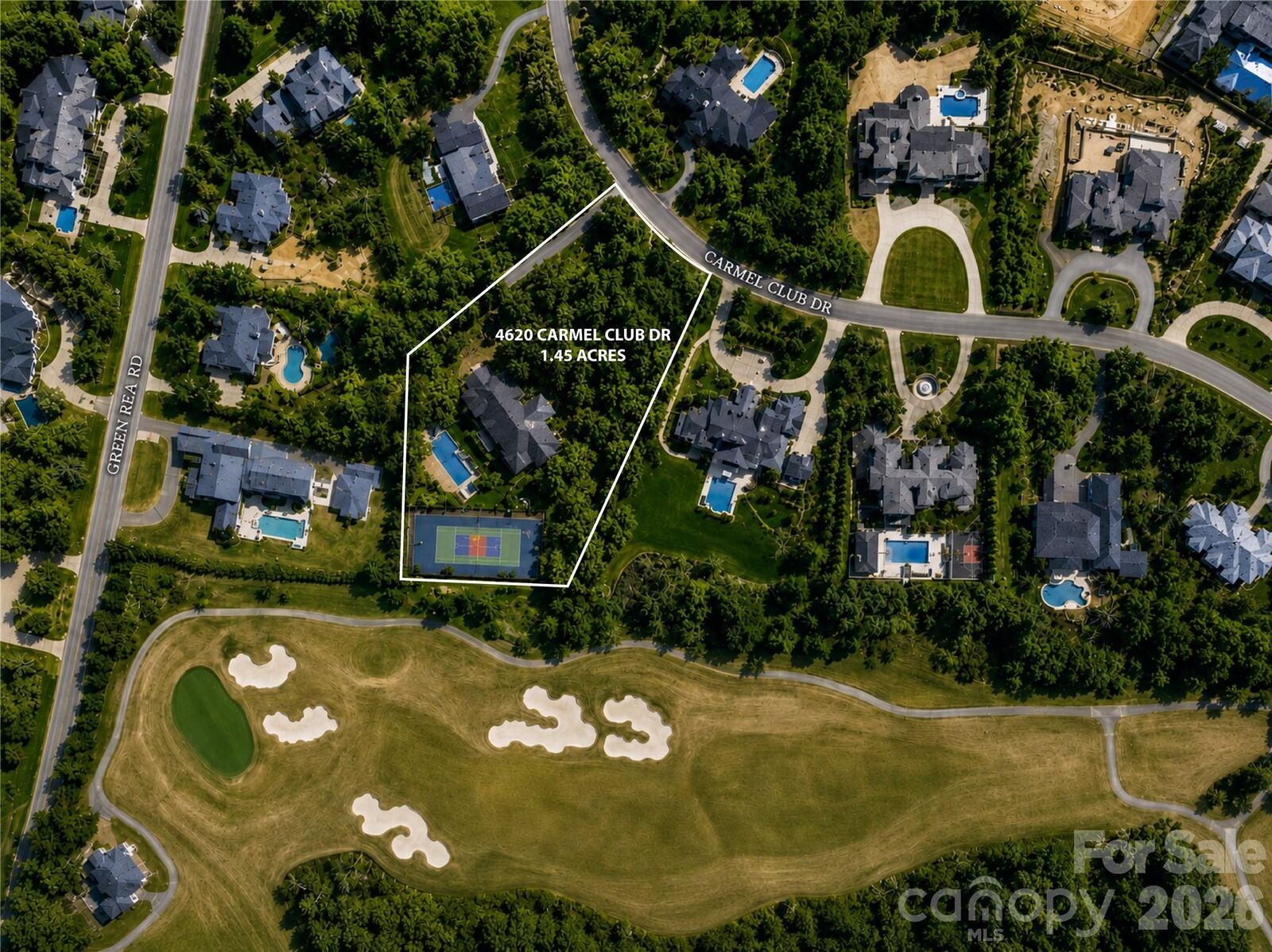 Property Photo: 4620 Carmel Club Drive NC 28226