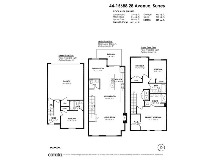Property Photo: 15688 28 Avenue 44 BC V3Z 0N1