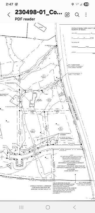 Property Photo:  Lot #1 Harry Howes Road  ME 04073 