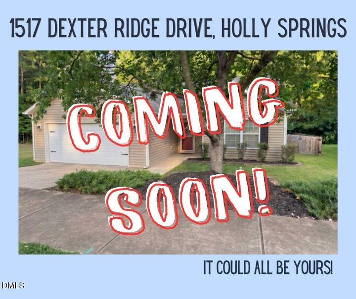 Property Photo: 1517 Dexter Ridge Drive NC 27540