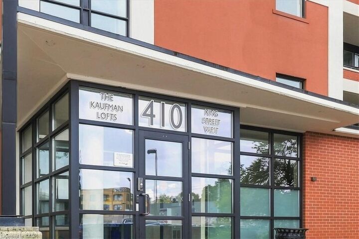 Property Photo:  410 King Street W 408  ON N2G 1C3 