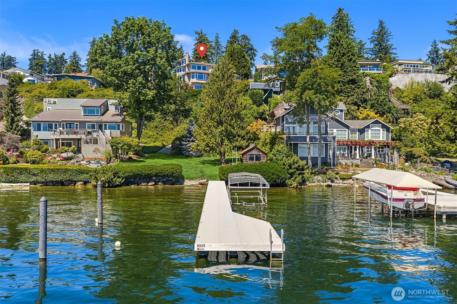 Property Photo:  8203 NE Juanita Drive  WA 98033 