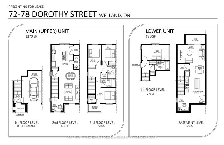 Property Photo:  72 Dorothy Street 2  ON L3B 3V9 