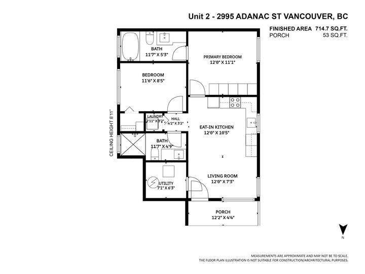 Property Photo:  2995 Adanac Street 2  BC V5K 2N4 