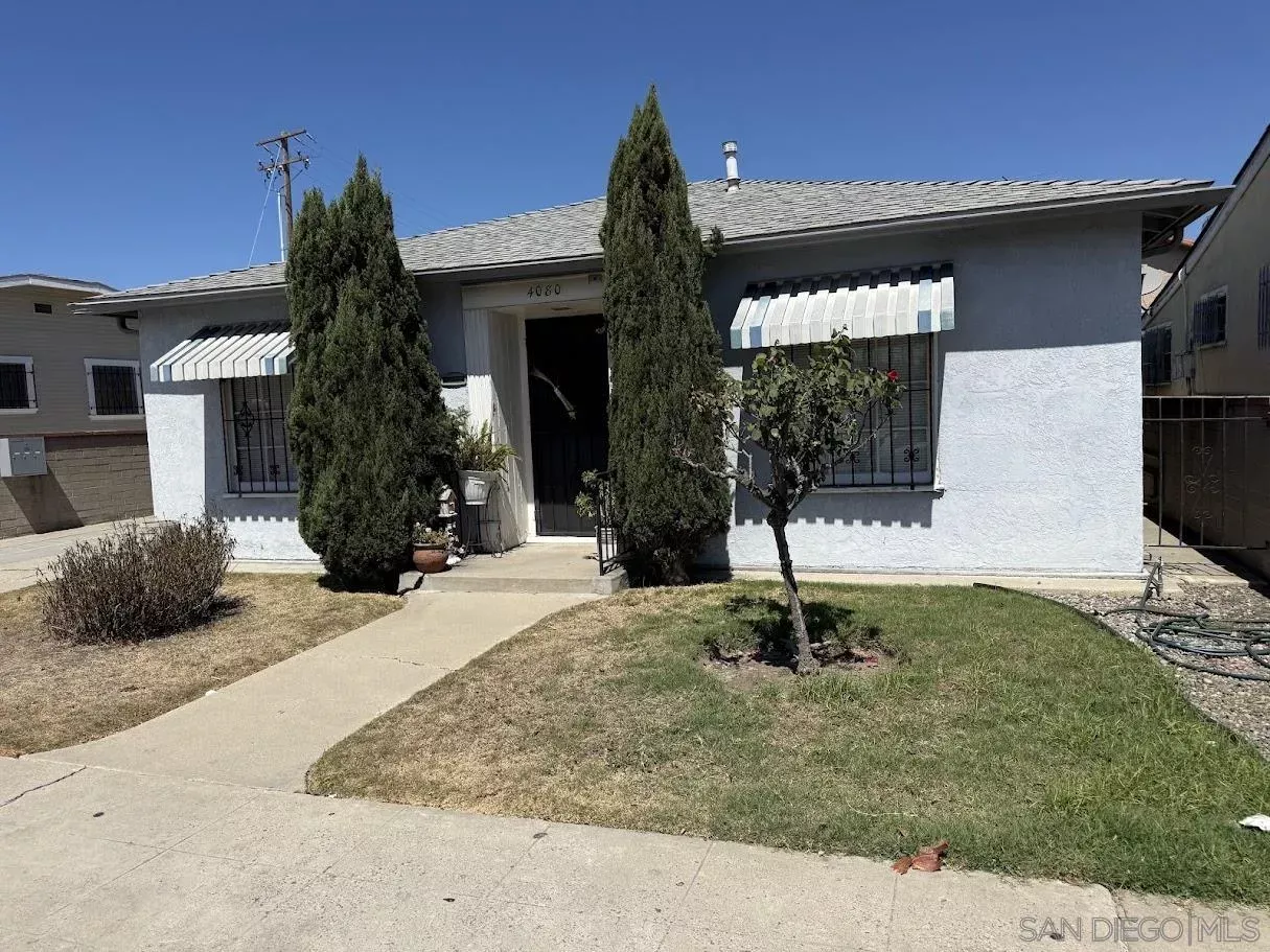 Property Photo: 4080-4078 Orange Avenue CA 92105