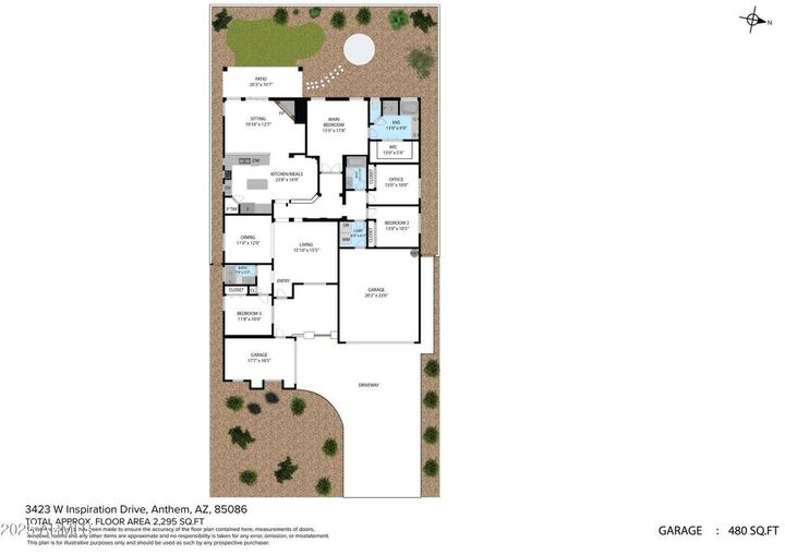 Property Photo: 3423 W Inspiration Drive AZ 85066