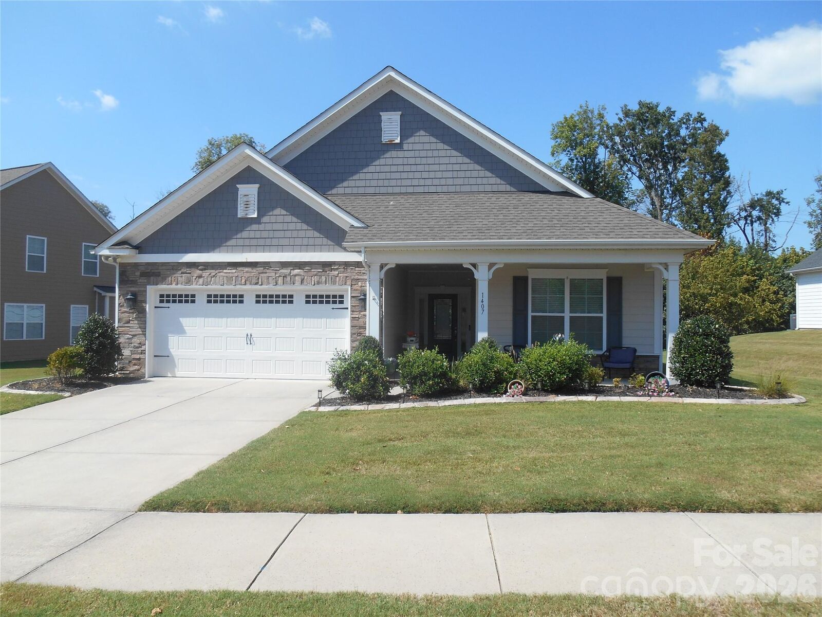 Property Photo:  1407 Curling Creek Drive  NC 28079 