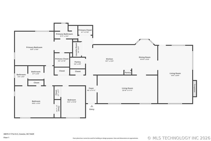 Property Photo:  30875 S 171st Street S  OK 74429 