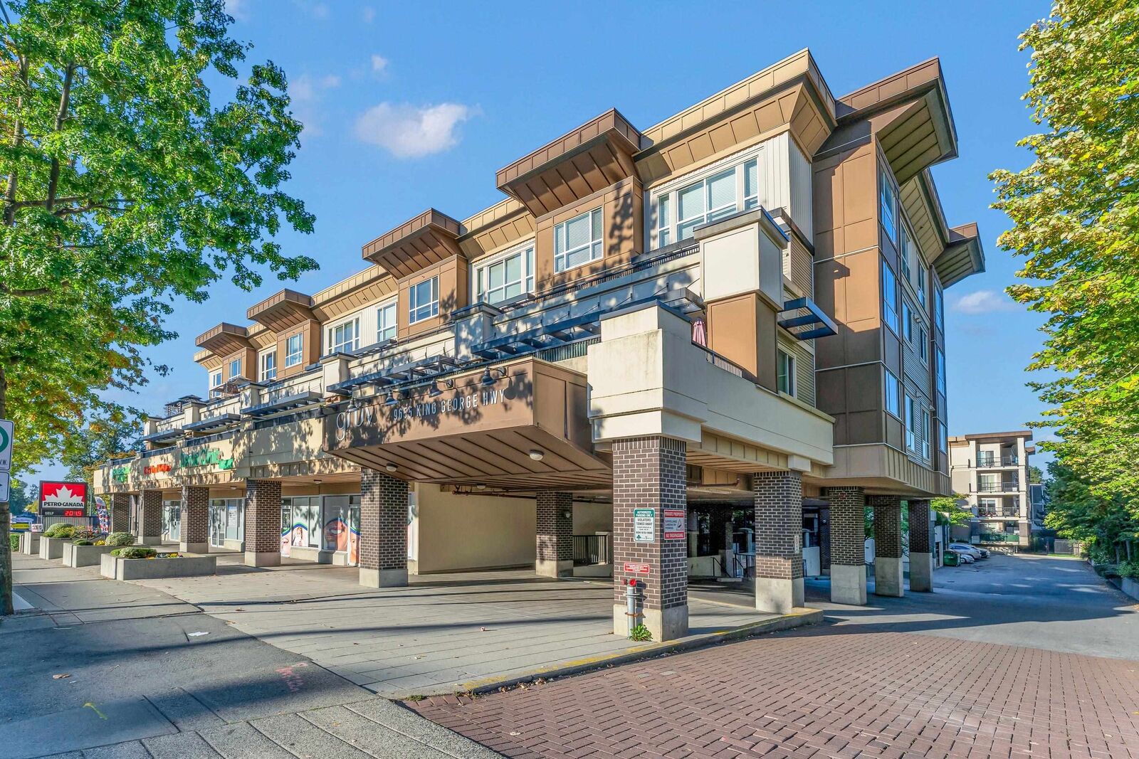 Property Photo: 9655 King George Boulevard 409 BC V3T 0C7
