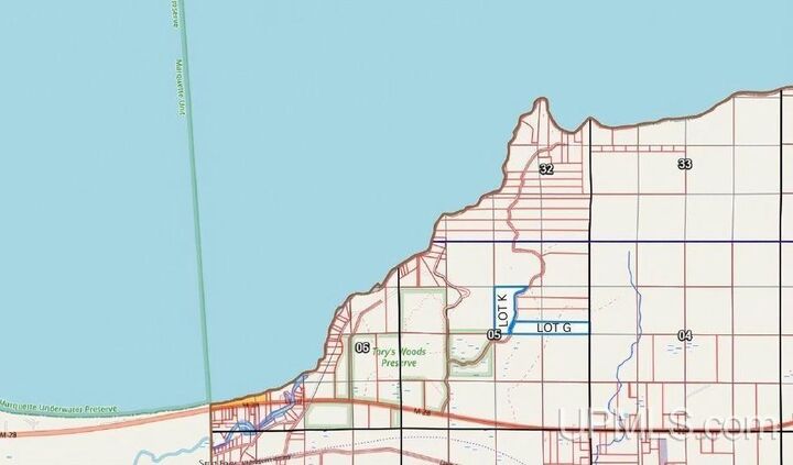 Property Photo: Tbd Lake Superior Pt Lot K And G Road MI 49822
