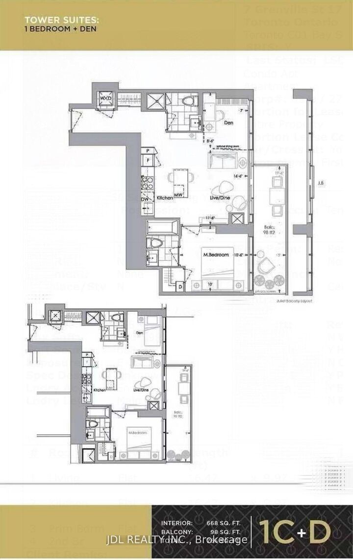 Property Photo:  7 Grenville Street 1007  ON M4Y 1A1 