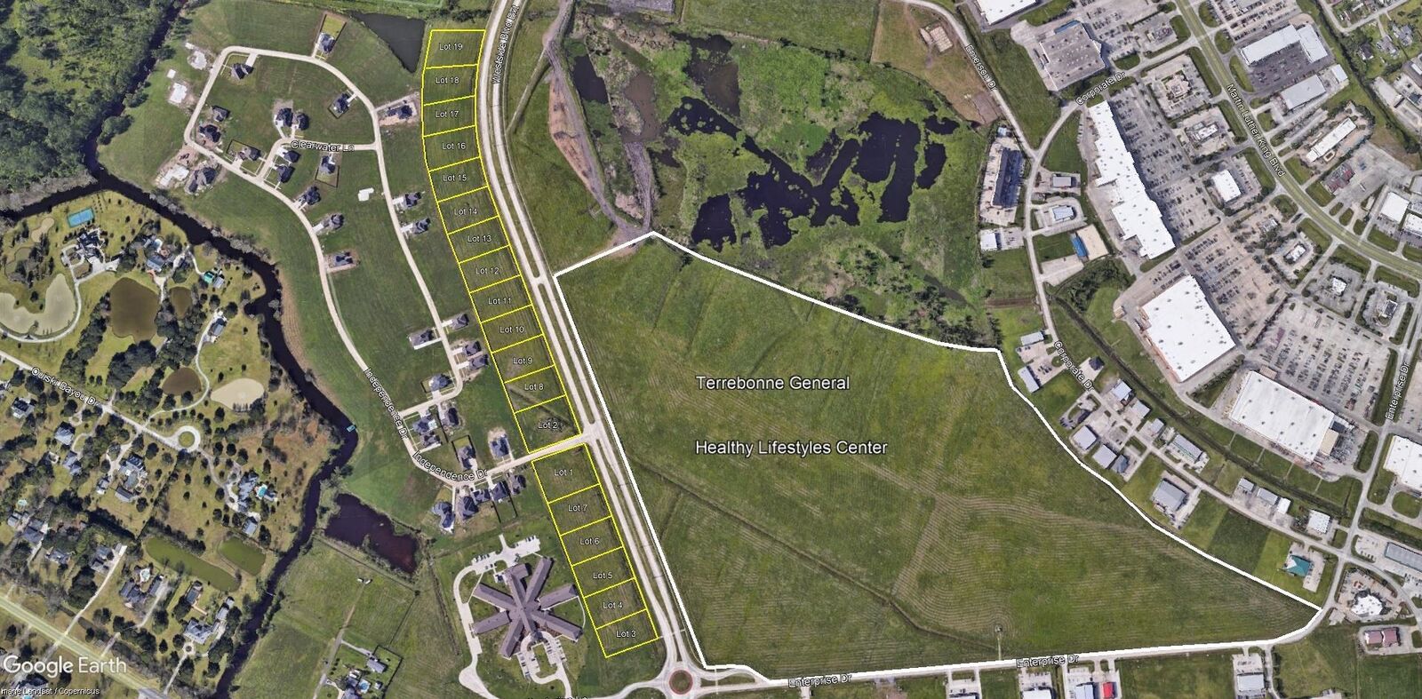 Property Photo:  Lot 10 Westside Extension  LA 70360 