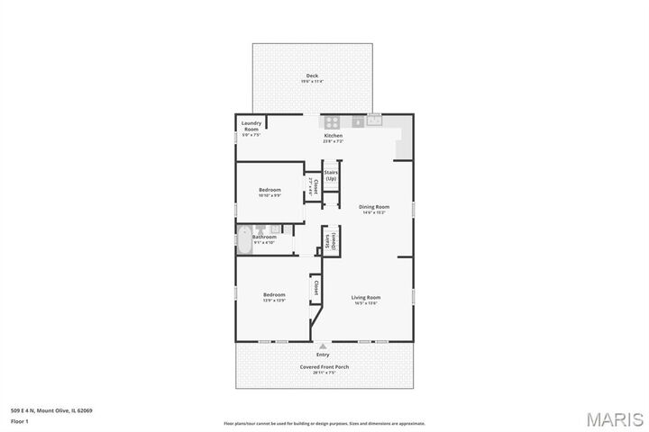Property Photo: 509 E 4th North Street IL 62069