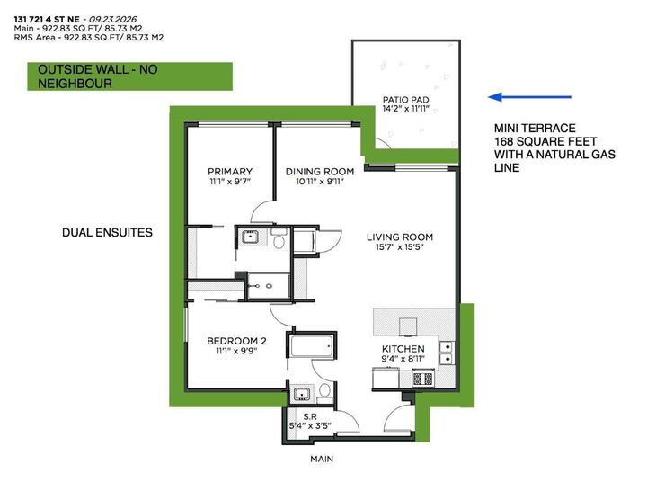 Property Photo:  721 4 Street NE 131  AB T2E 3S7 