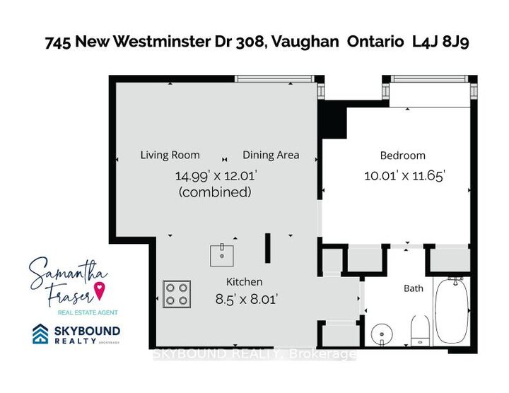 Property Photo:  745 New Westminster Drive 308  ON L4J 8J9 