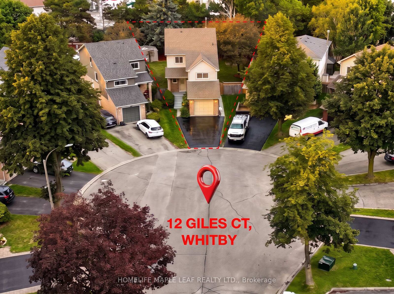 Photo de la propriété:  12 Giles Court  ON L1N 8T5 