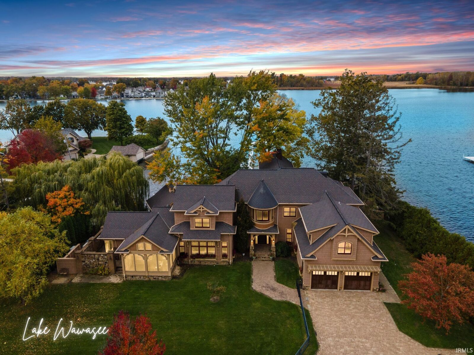 Property Photo:  11751 N Black Point Road  IN 46567-7235 