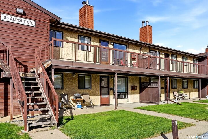 Property Photo:  55 Alport Crescent 205  SK S4R 8C6 