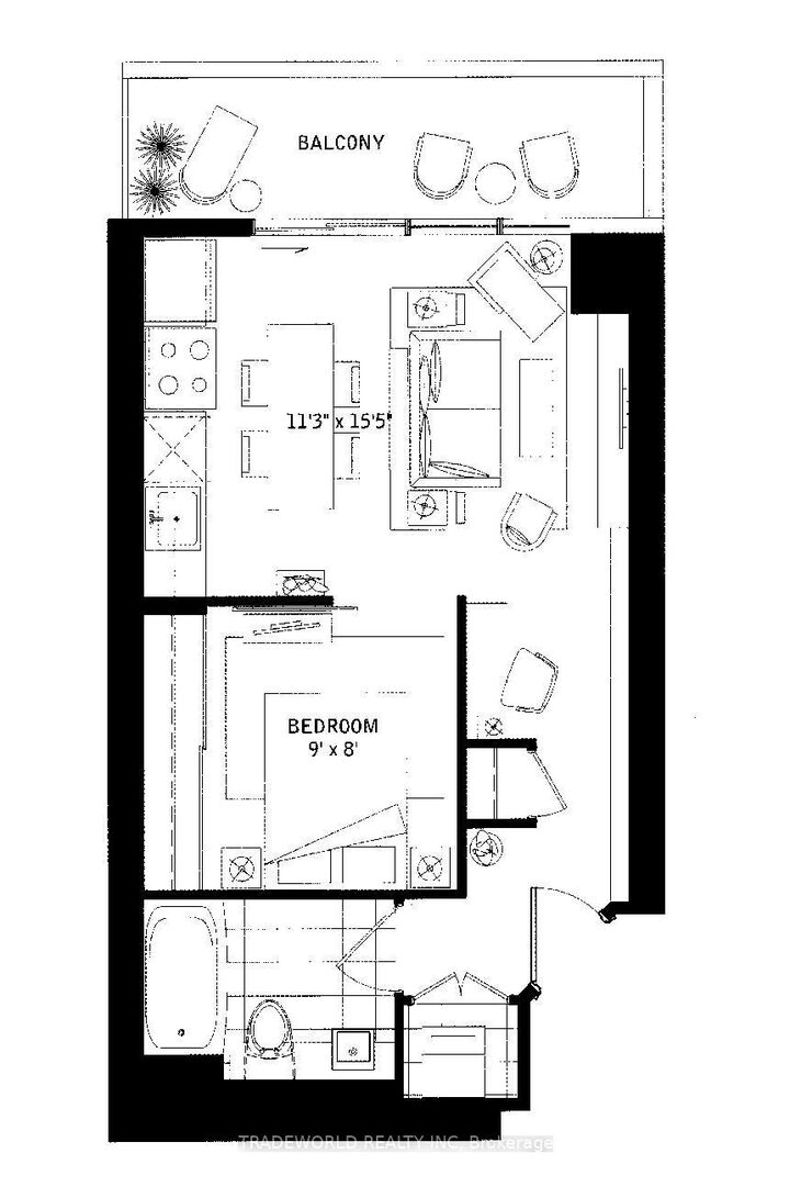 Property Photo: 55 Bremner Boulevard 1206 ON M5J 0A8